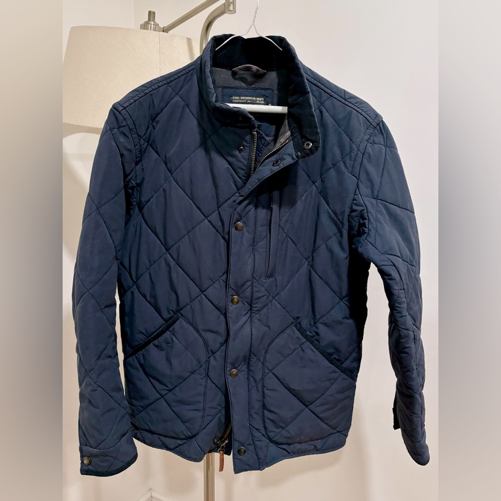 Mens J Crew Sussex Jacket Sz Medium Blue